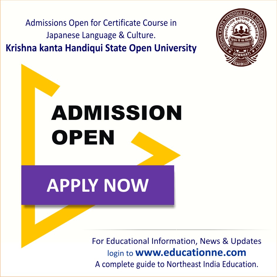 KKHSOU invites admissions for course in Japanese language & culture